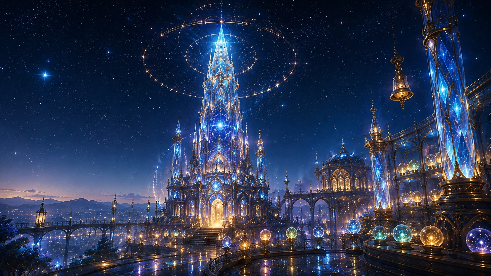 The WonderLight Tower rising above Tatuki