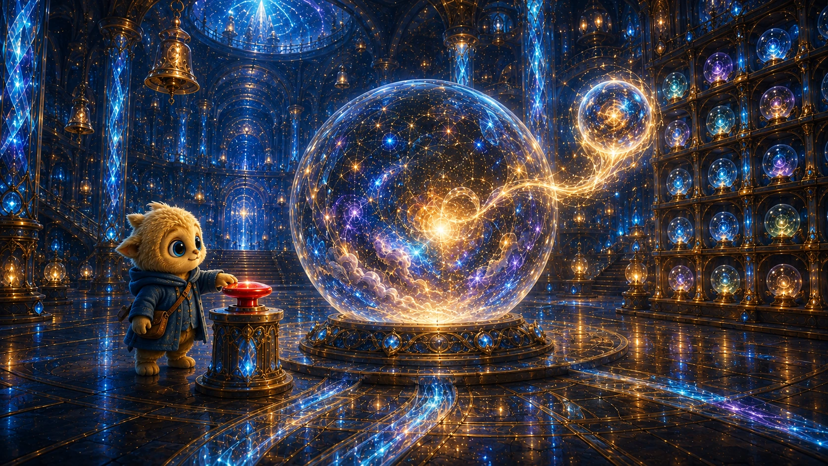 The StoryHeart awakening as a new story takes shape inside it
